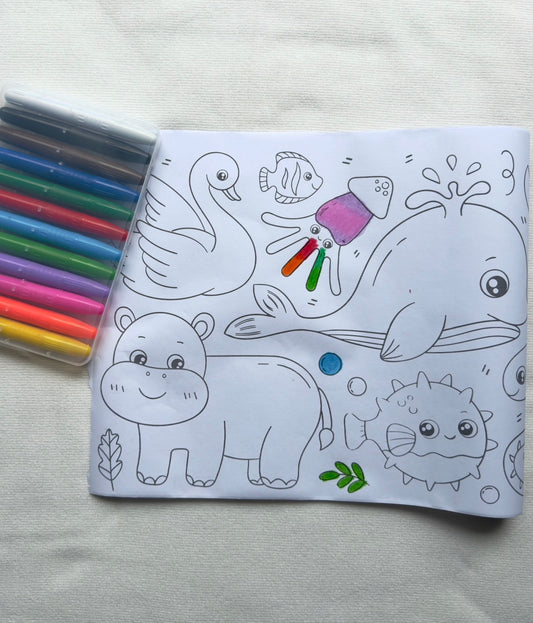 Extra Colouring Scroll